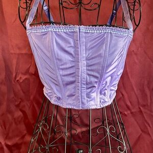 Lilac purple Corset Top